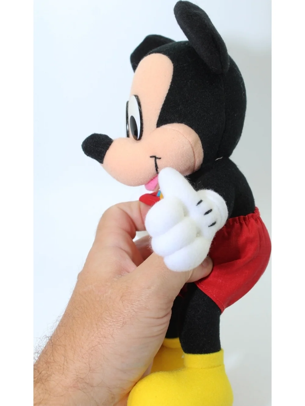 Vintage Walt Disney Collectible Mickey & Minnie Mouse Polka Plush Mattel Lot 2
